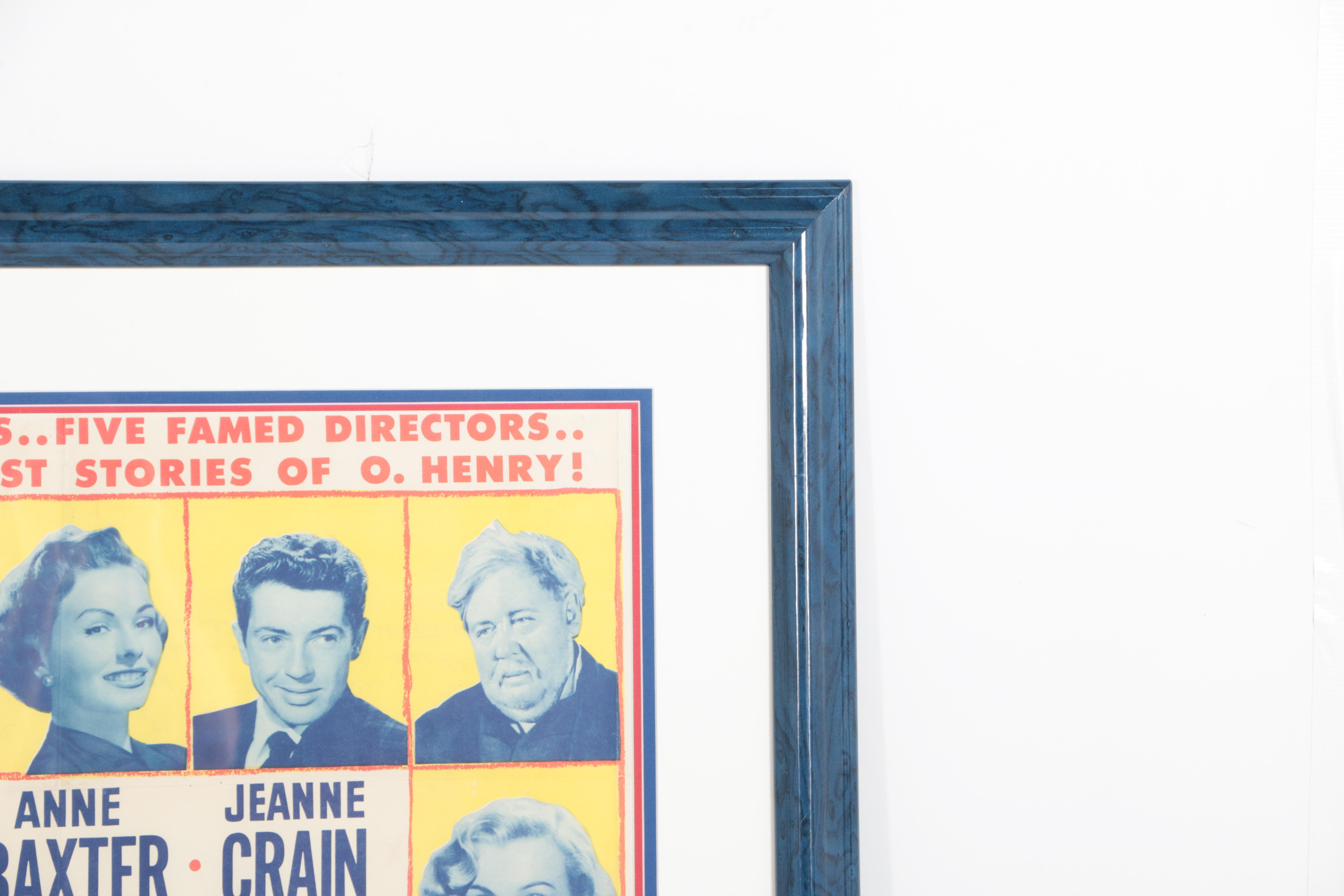 1952 Movie Poster for "O. Henry's Full House"