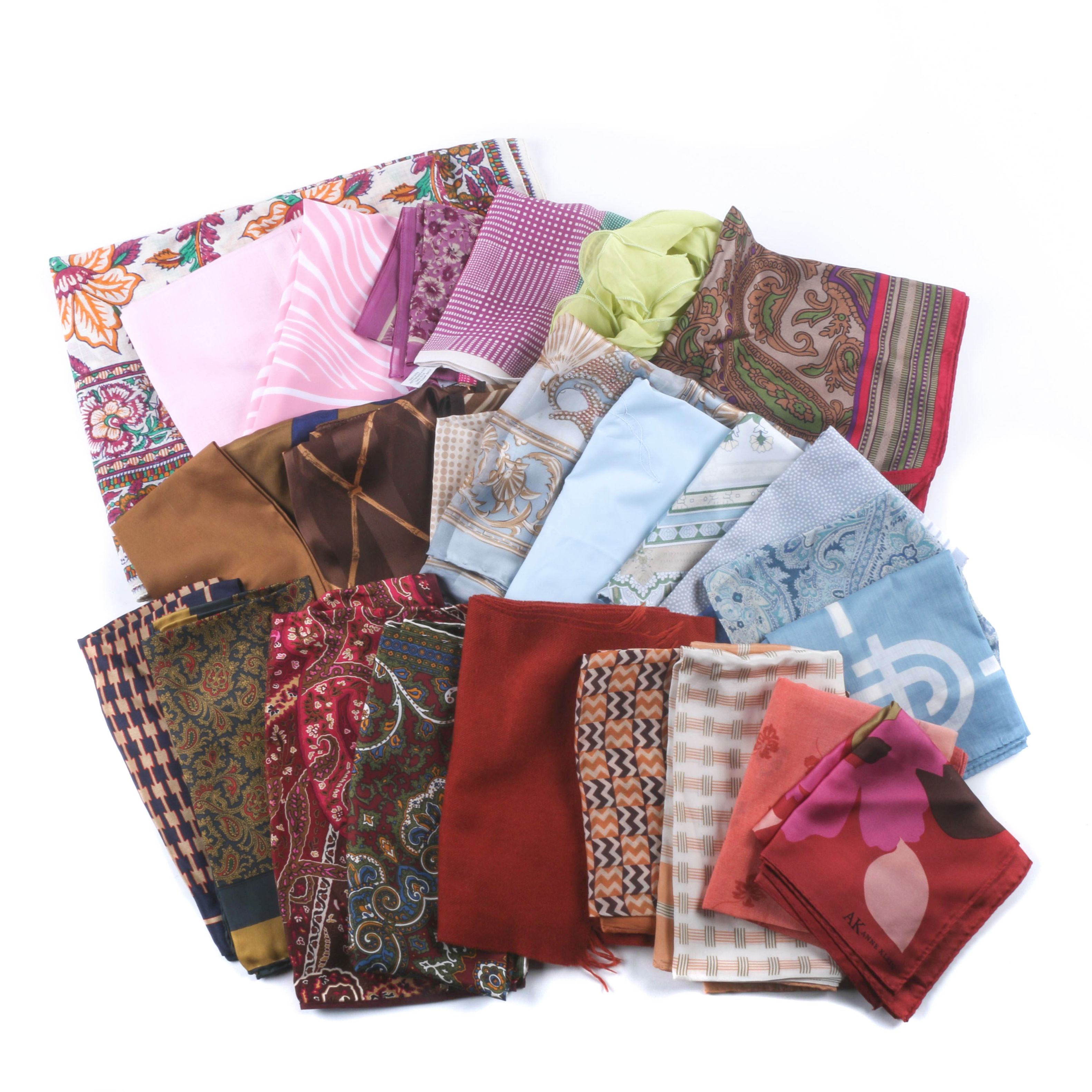 Collection of Vintage Scarves