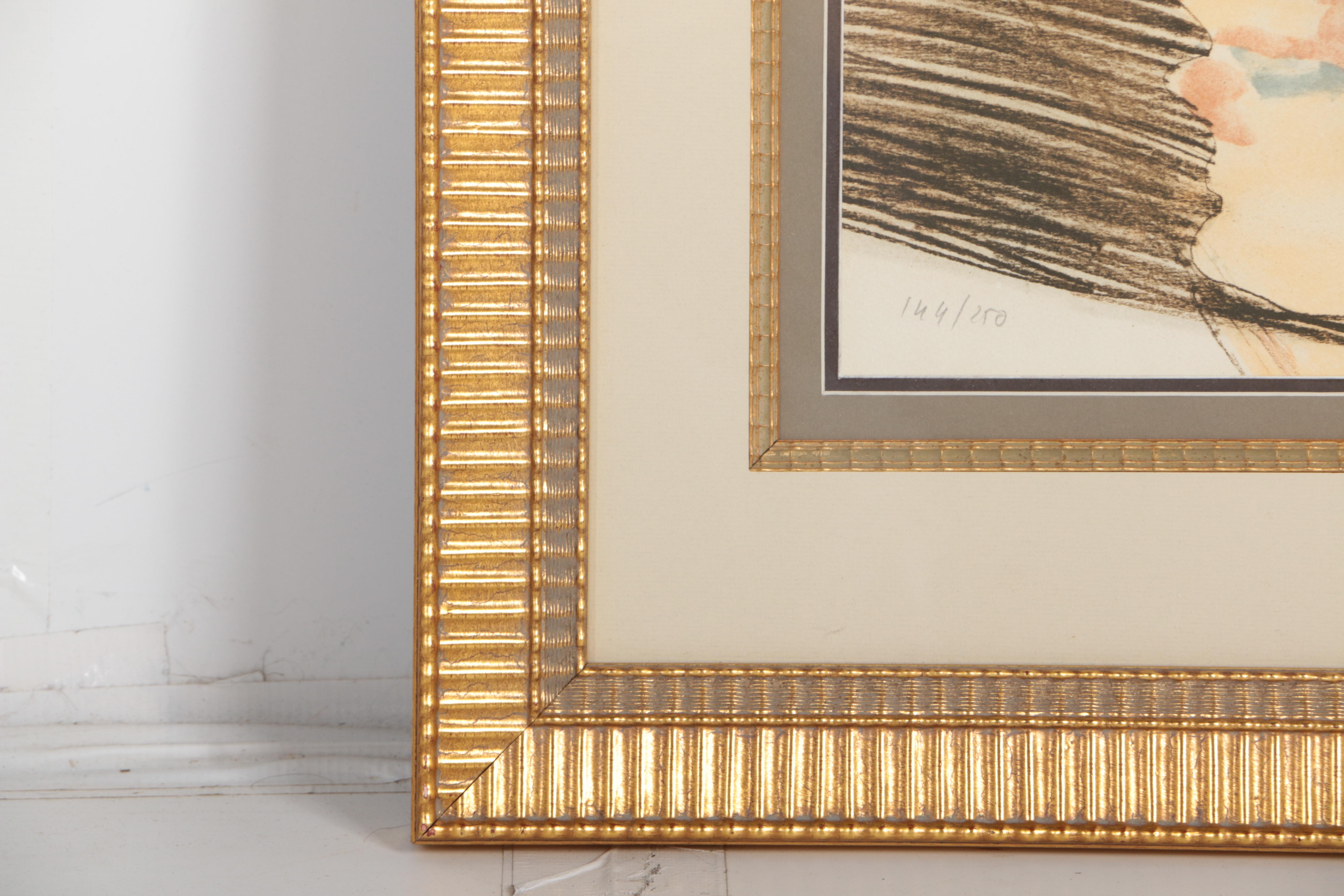 Claude Weisbuch Limited Edition Lithograph of a Violinist