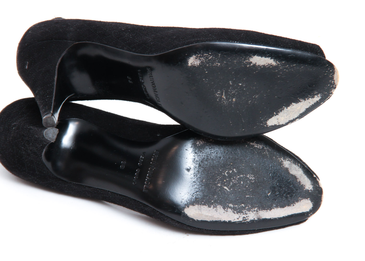 Two Pairs of Bruno Magli HIgh Heels