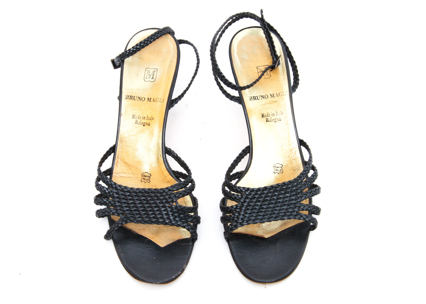 Two Pairs of Bruno Magli HIgh Heels