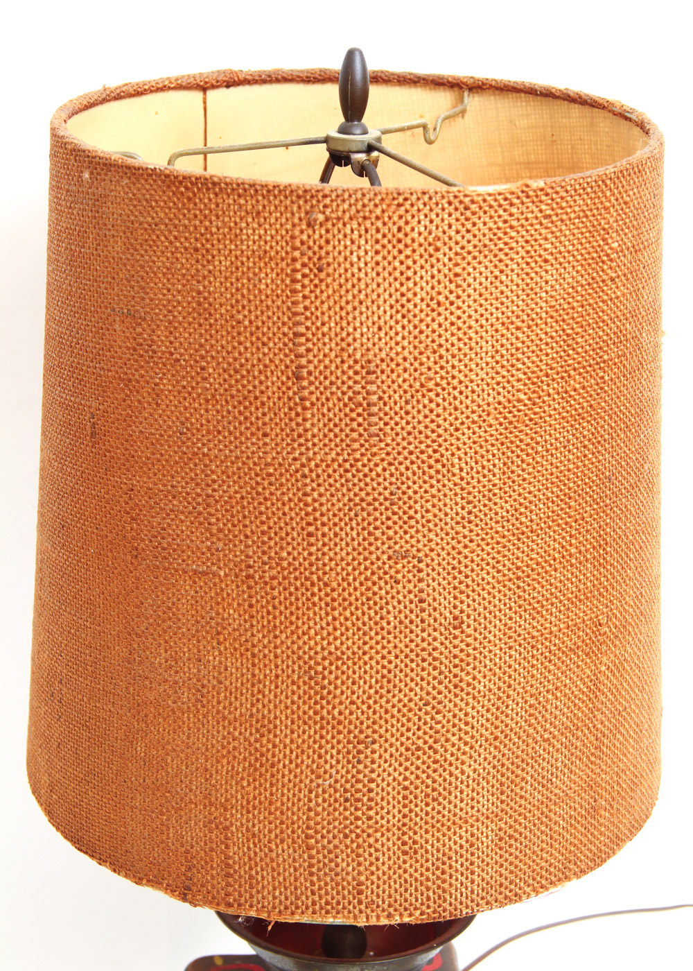 Vintage Coffee Grinder Table Lamp