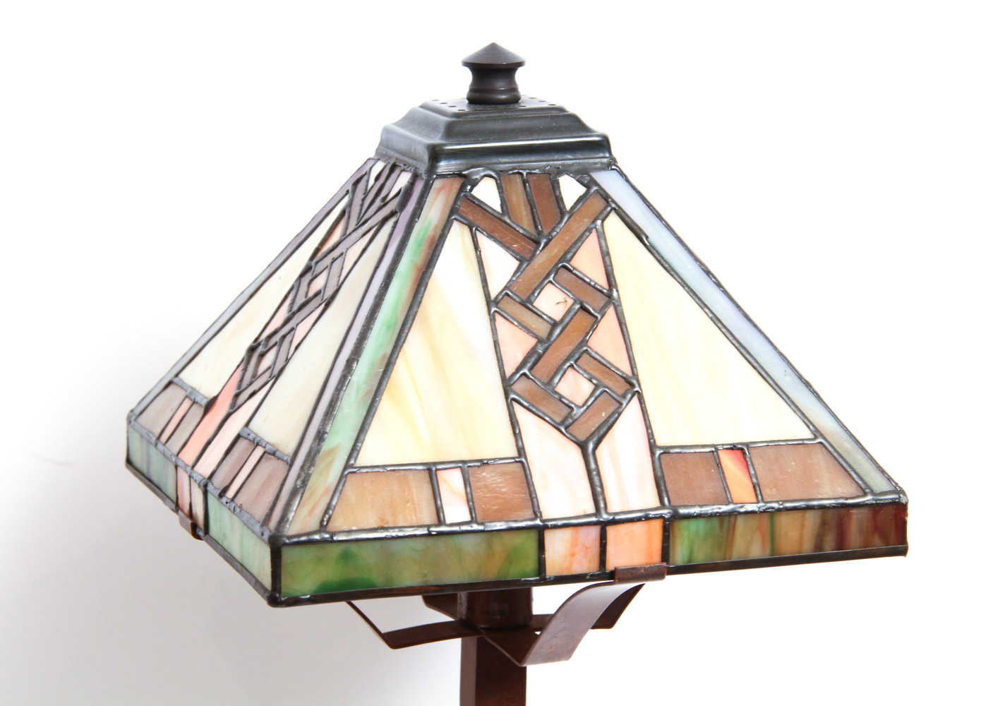Three Tiffany Style Lamps