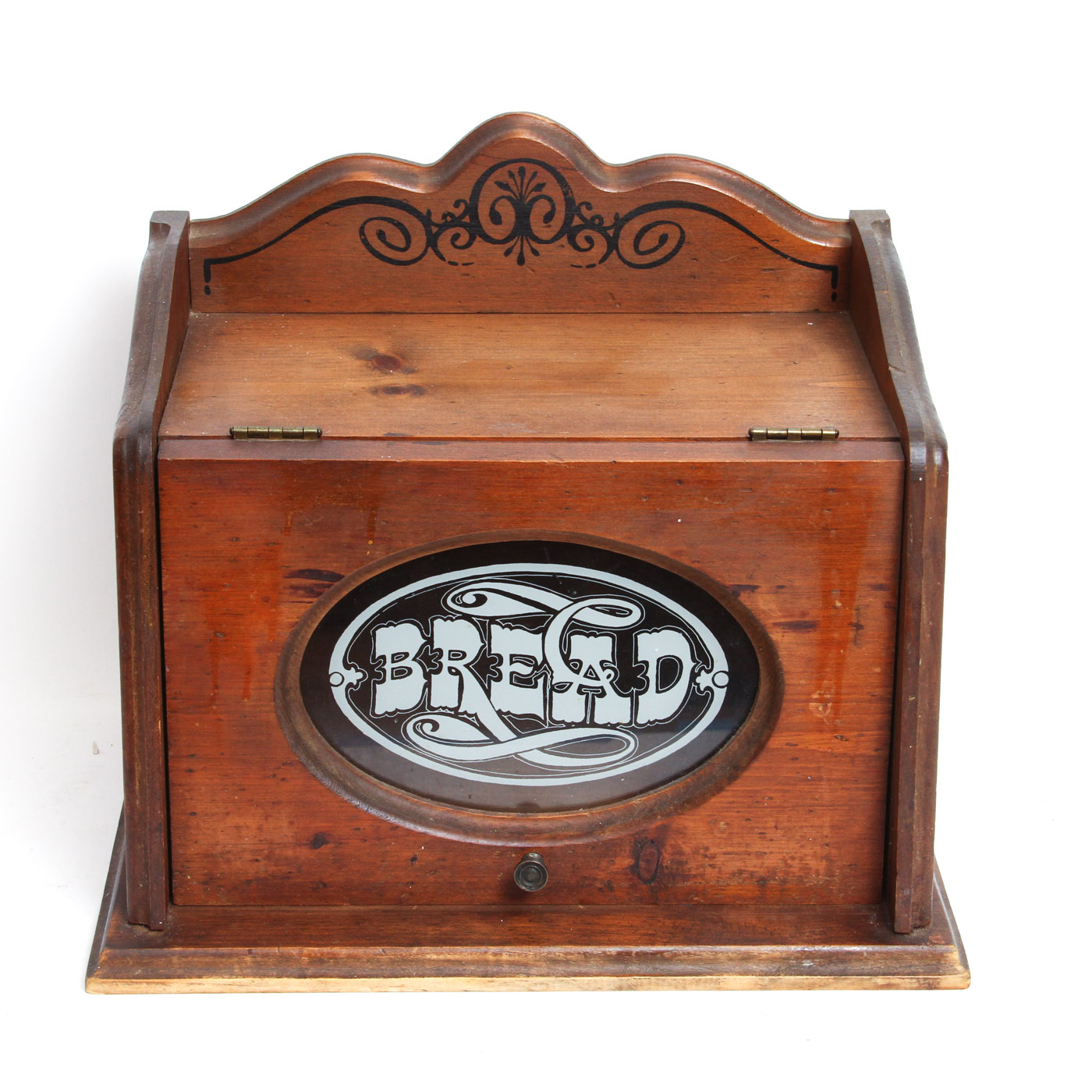 Vintage Wood Bread Box