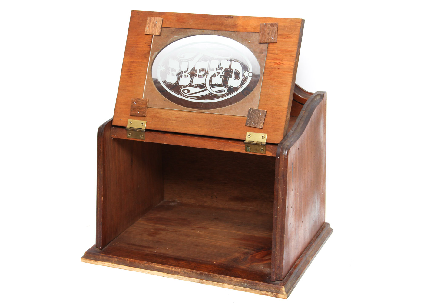 Vintage Wood Bread Box