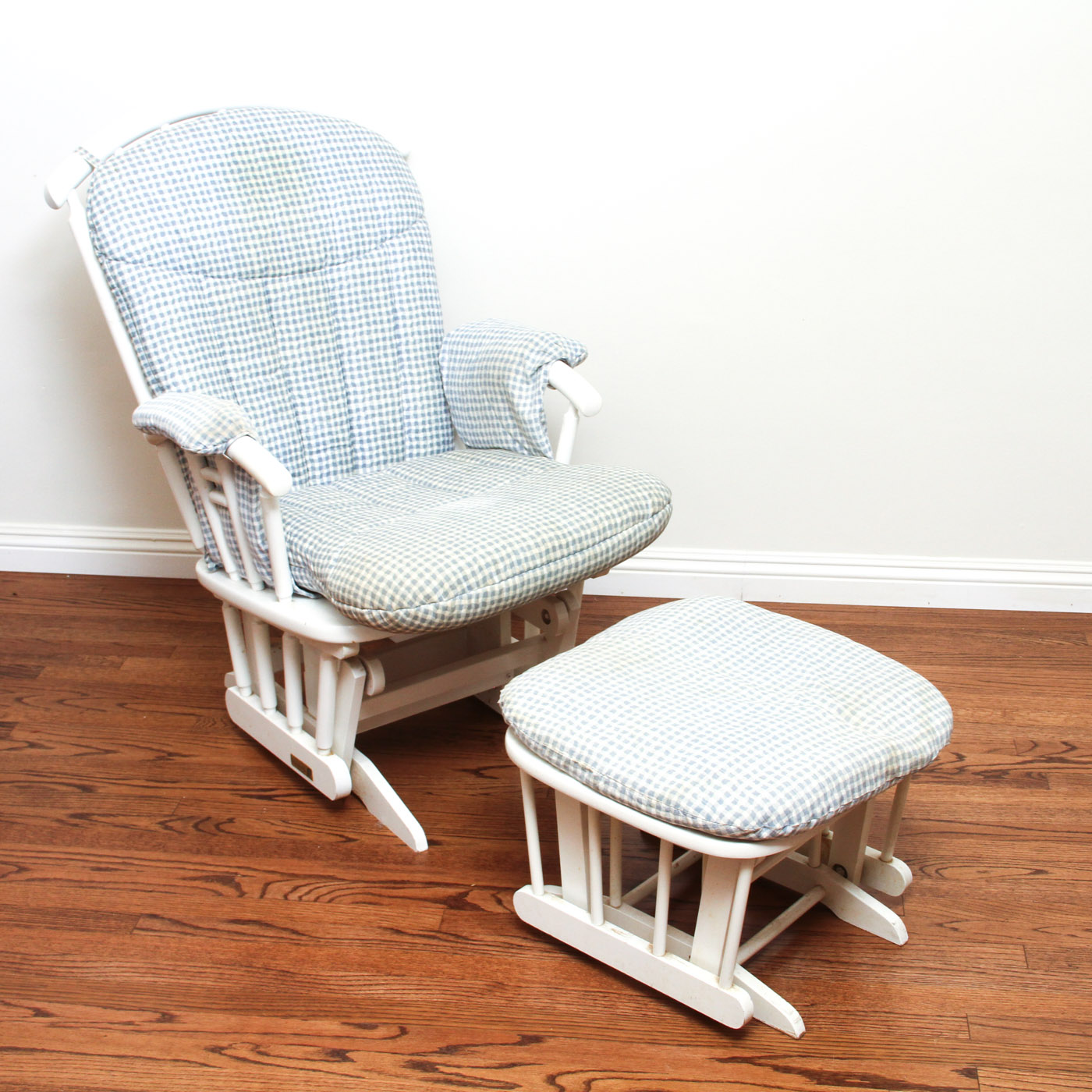 Dutailier Glider Chair and Ottoman