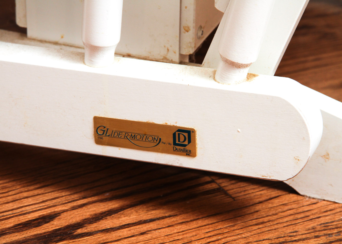 Dutailier Glider Chair and Ottoman