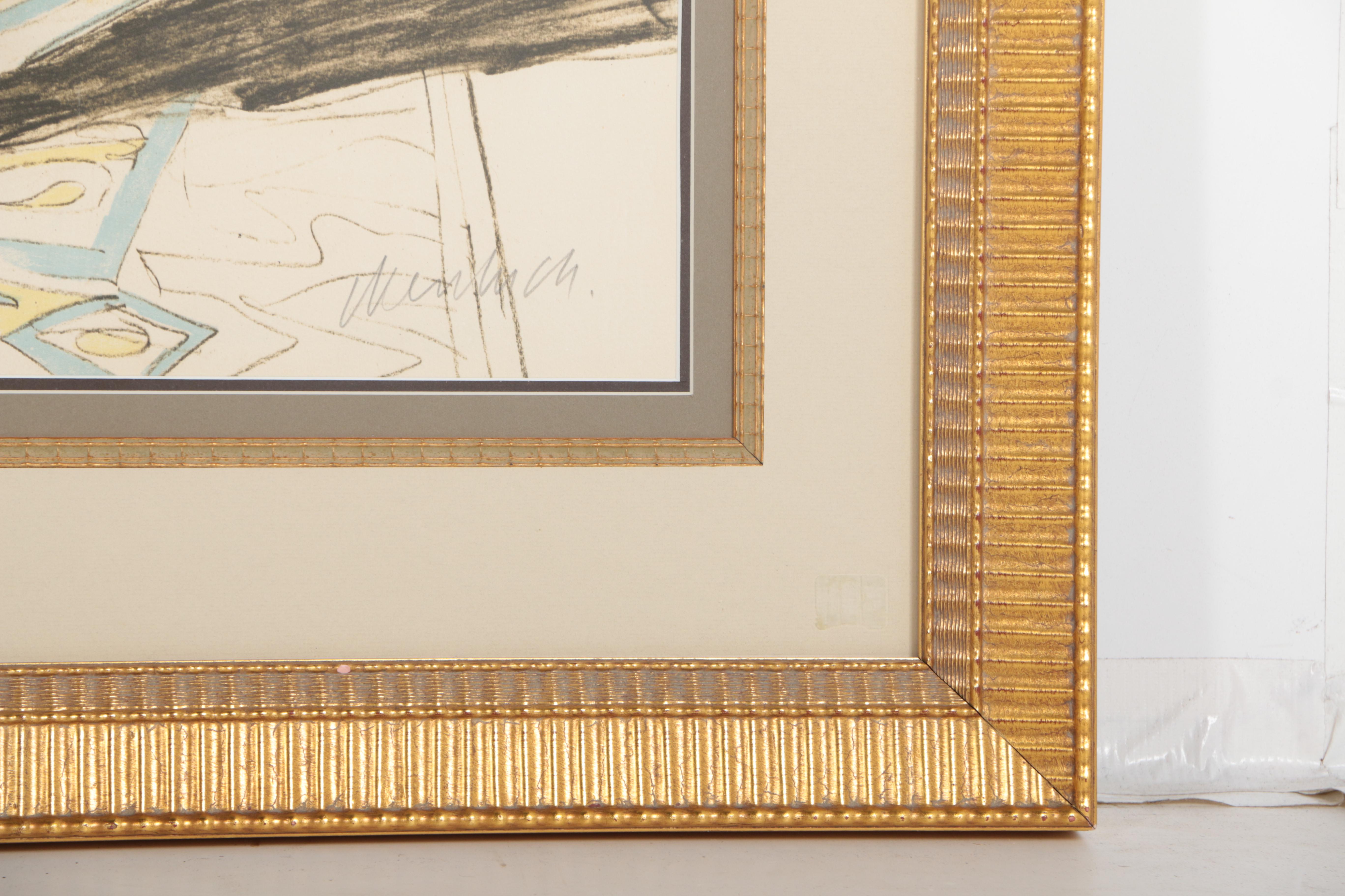 Claude Weisbuch Limited Edition Lithograph "Fortissimo"