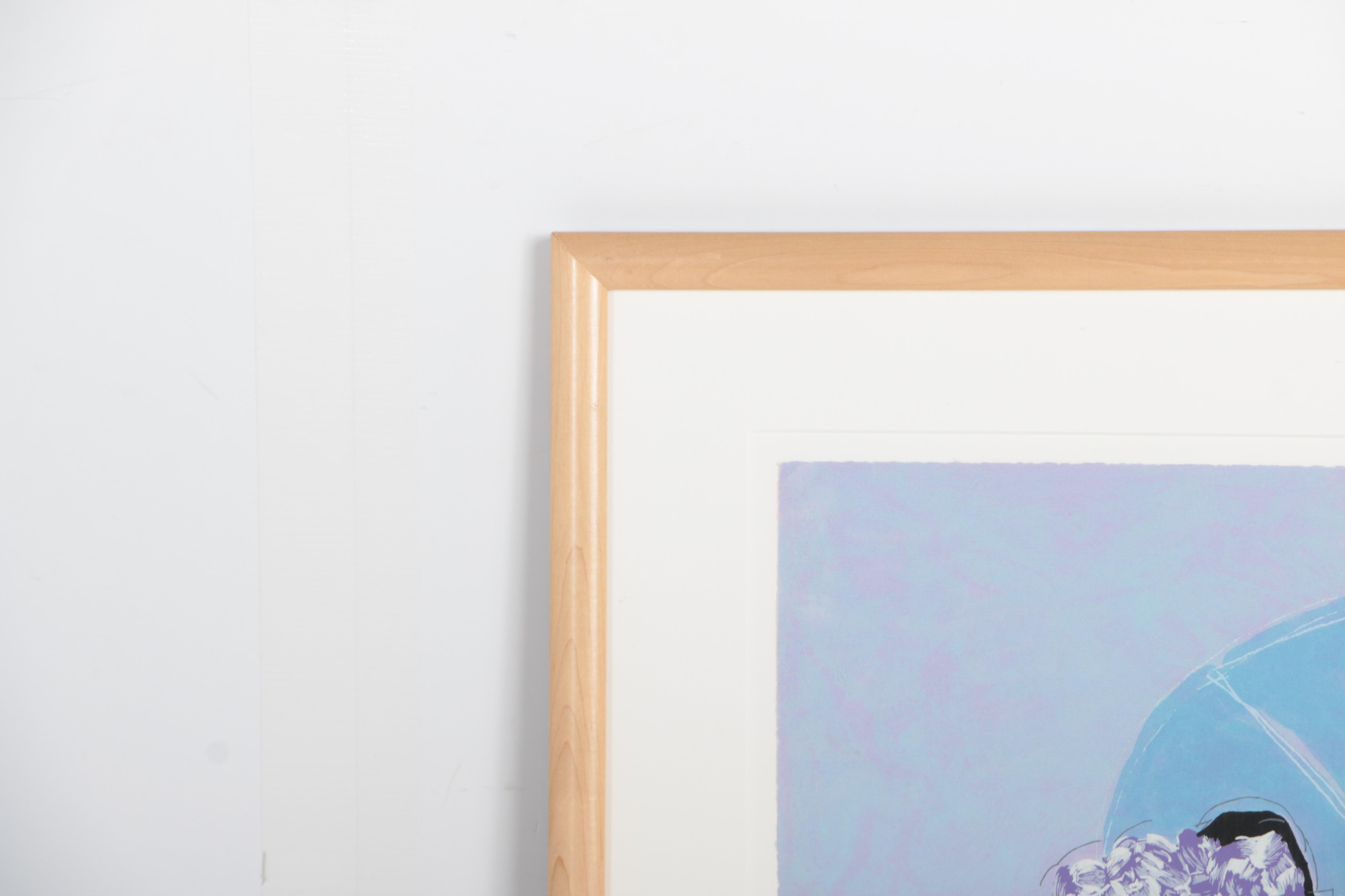 Jim N. Hill Limited Edition Serigraph "Mystery Lady"