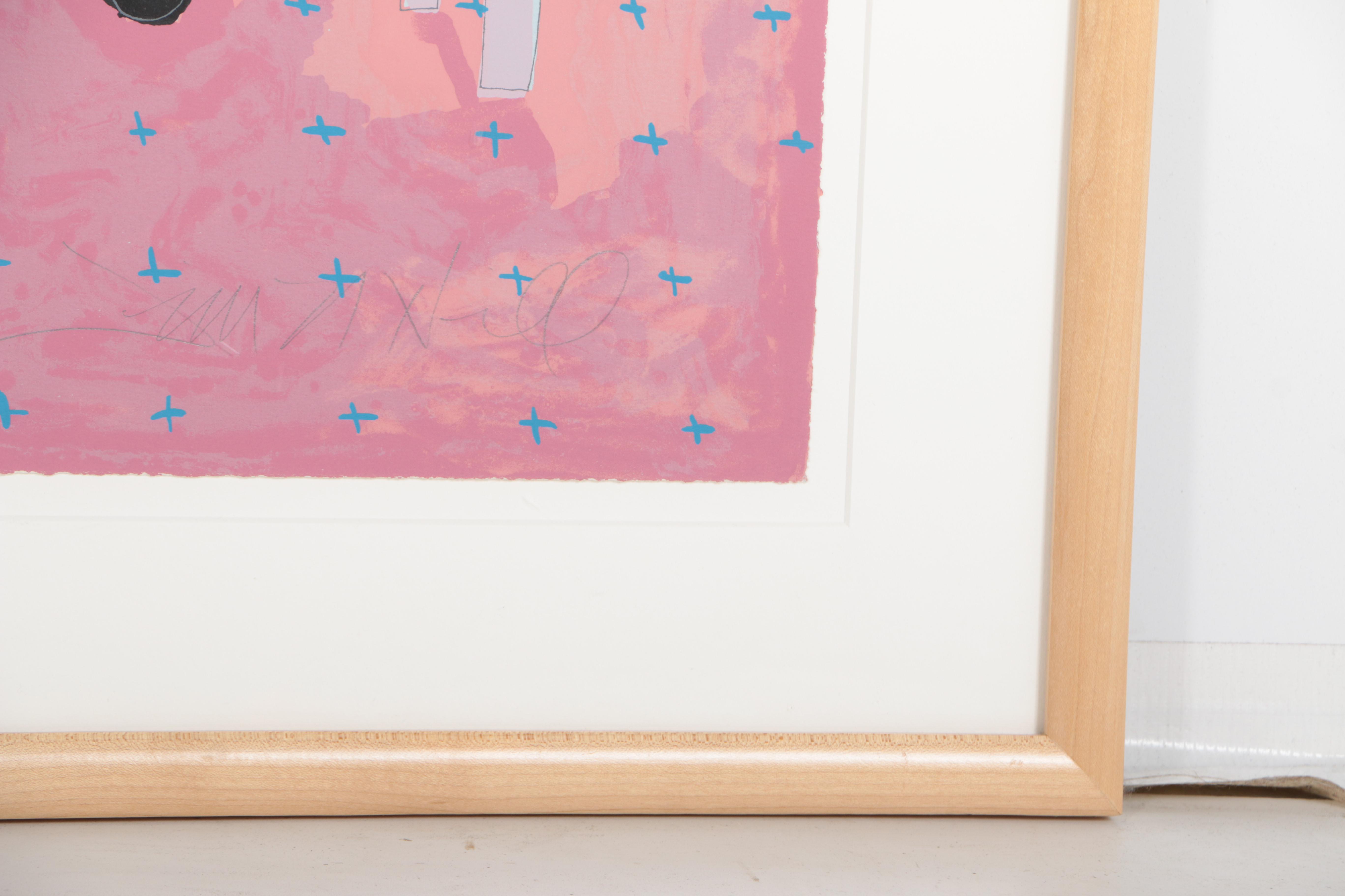 Jim N. Hill Limited Edition Serigraph "Mystery Lady"