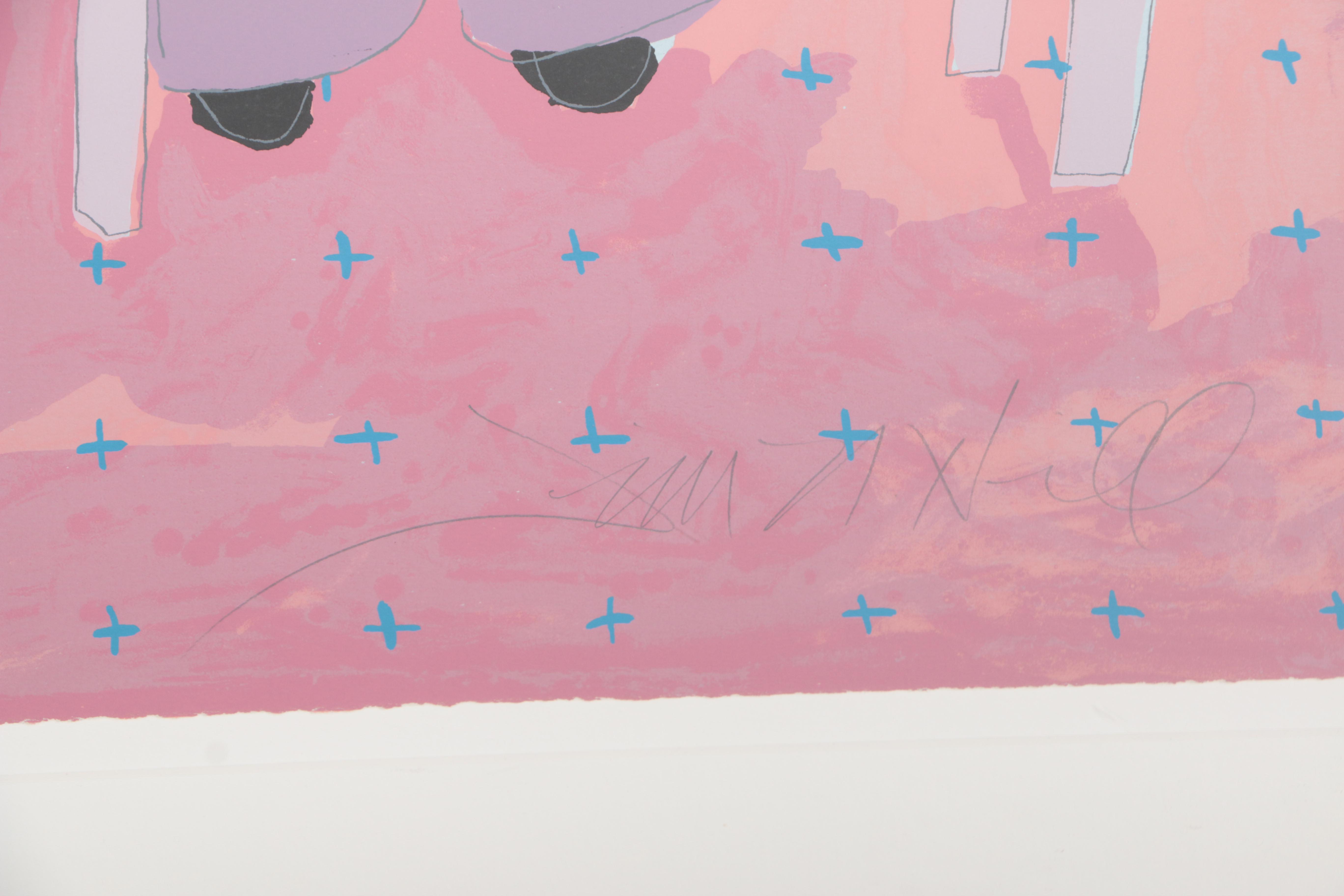 Jim N. Hill Limited Edition Serigraph "Mystery Lady"