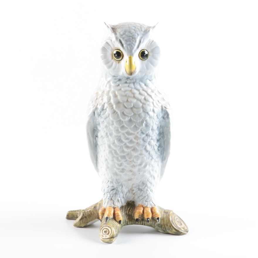 White Owl Figurine