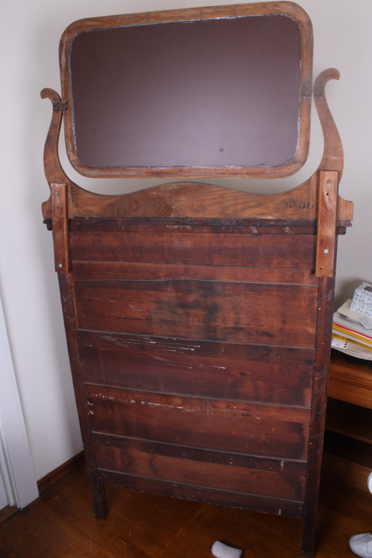 Antique Dresser with Mirror