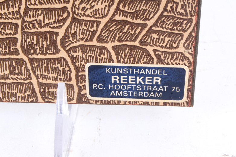 Maarten Langbroek Signed Etching