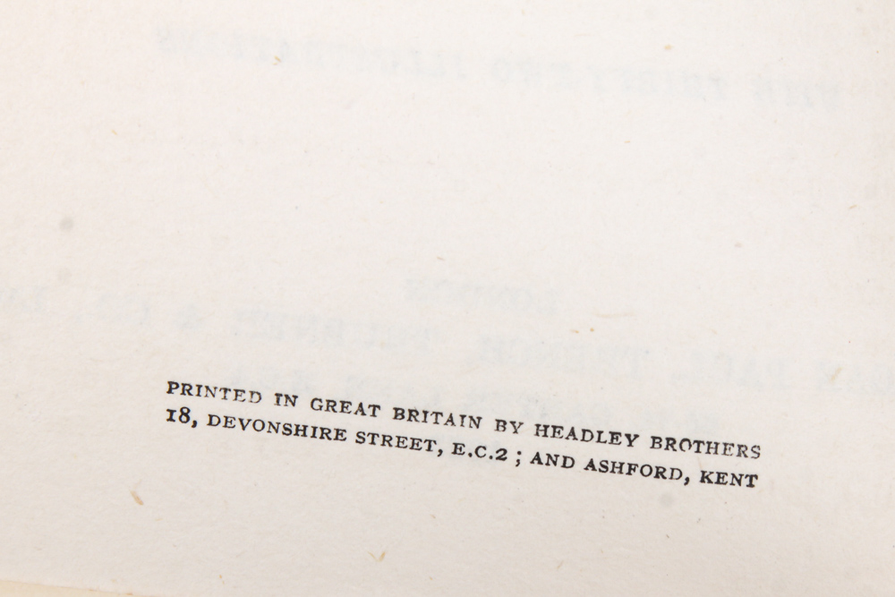 Vintage Books Including 1947 First Printing "The World's Great Thinkers" Volumes