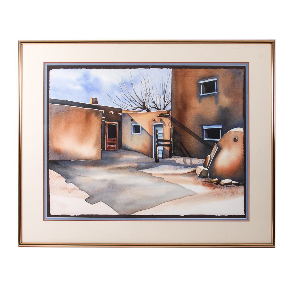 Original Coleen Bobinac Watercolor Painting