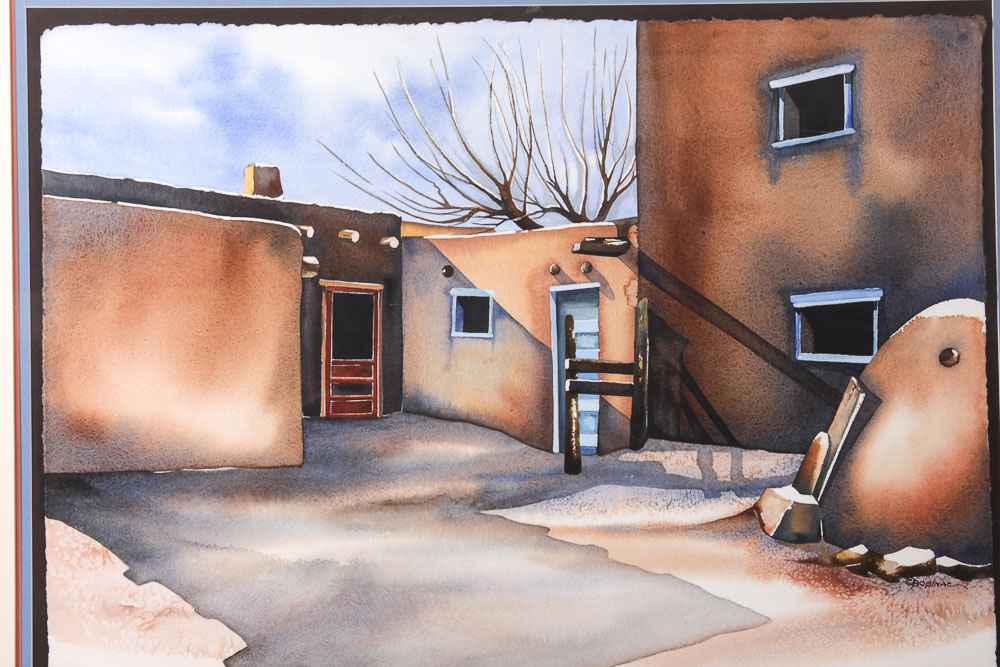 Original Coleen Bobinac Watercolor Painting