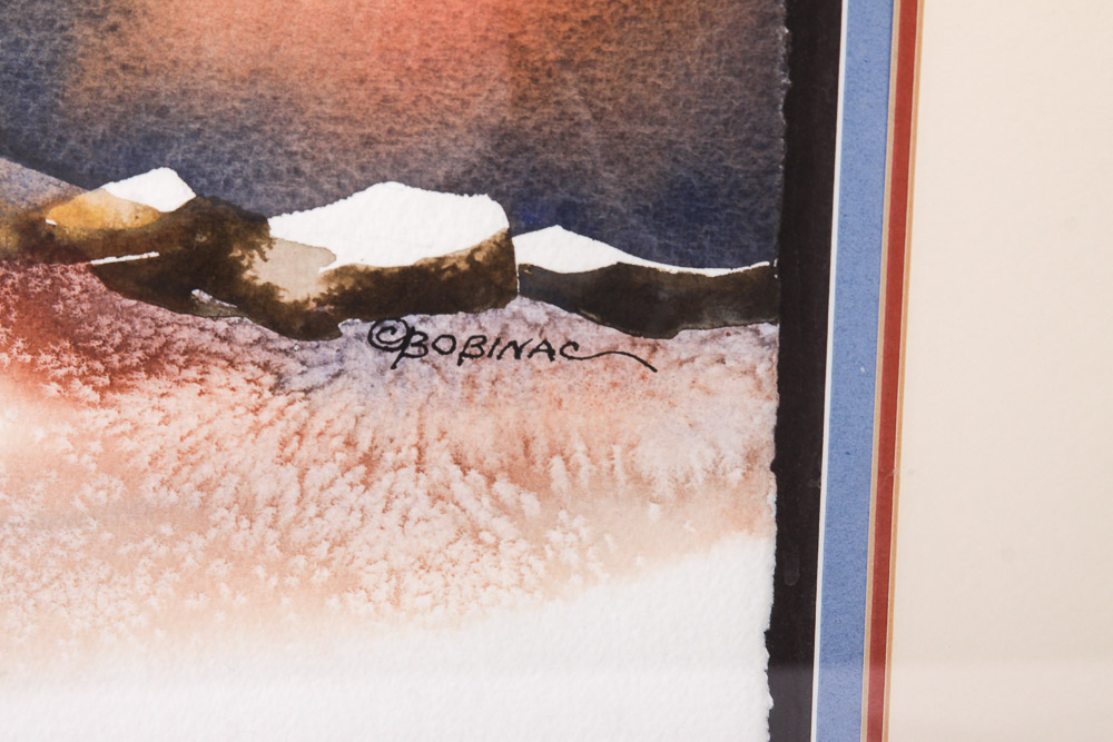 Original Coleen Bobinac Watercolor Painting