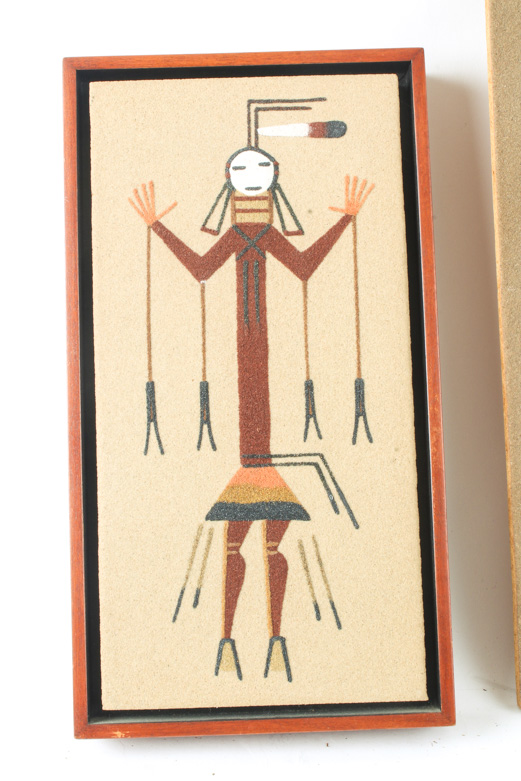 Pair of Navajo Sand Paintings