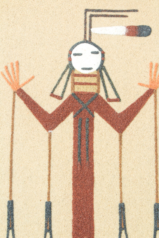 Pair of Navajo Sand Paintings