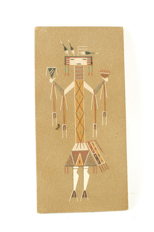 Pair of Navajo Sand Paintings