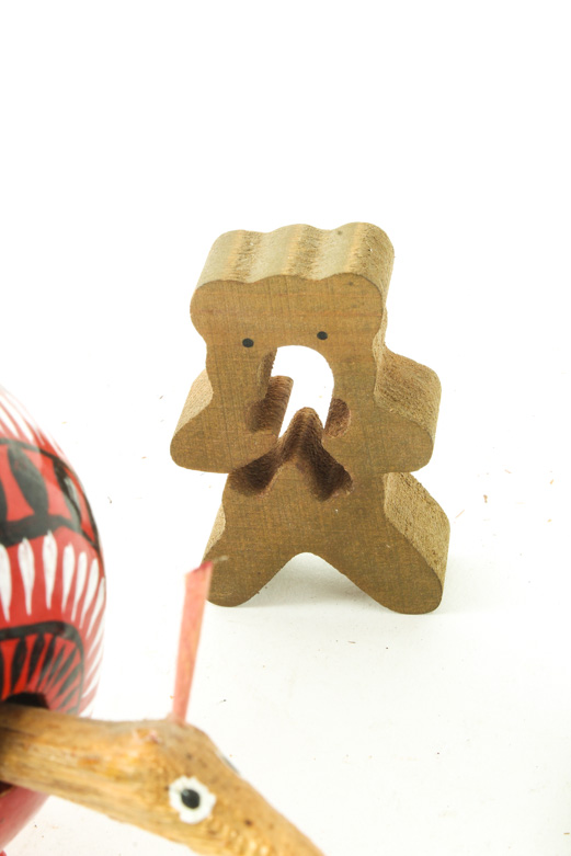 Collection of Handcrafted Folk Art Animal Figurines