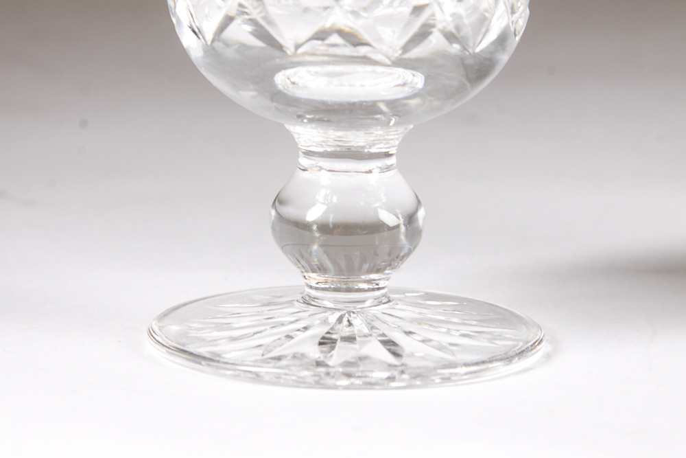 Waterford Crystal "Lismore" Footed Salt and Pepper Shakers