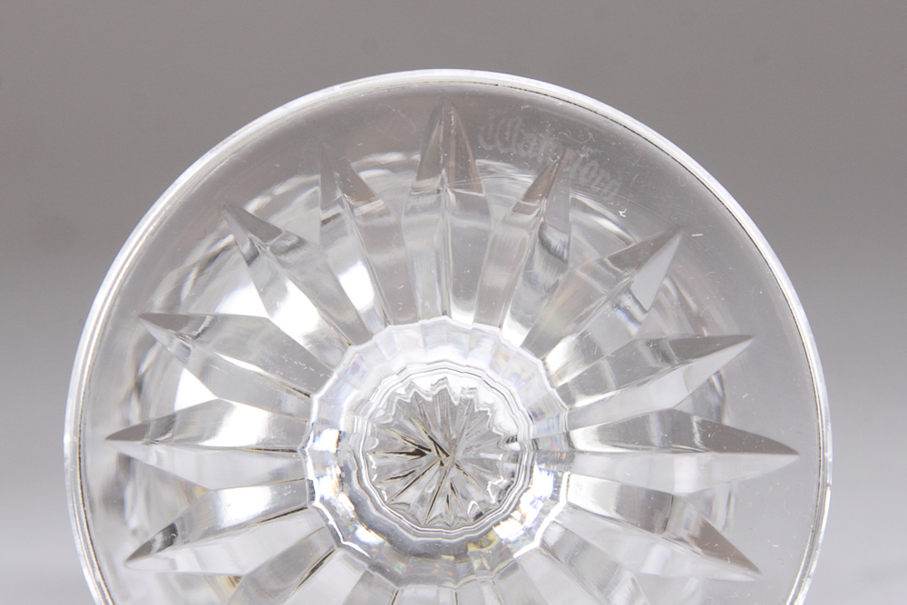 Waterford Crystal "Lismore" Footed Salt and Pepper Shakers