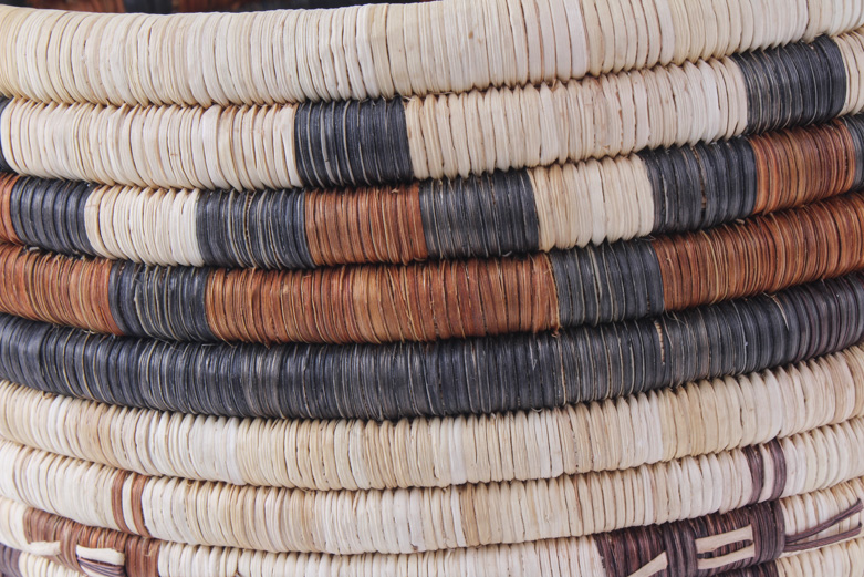 Handwoven Hopi Style Coil Basket