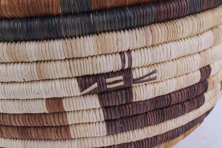 Handwoven Hopi Style Coil Basket