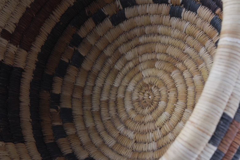 Handwoven Hopi Style Coil Basket
