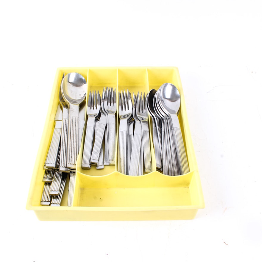 Dansk Stainless Steel Flatware Set