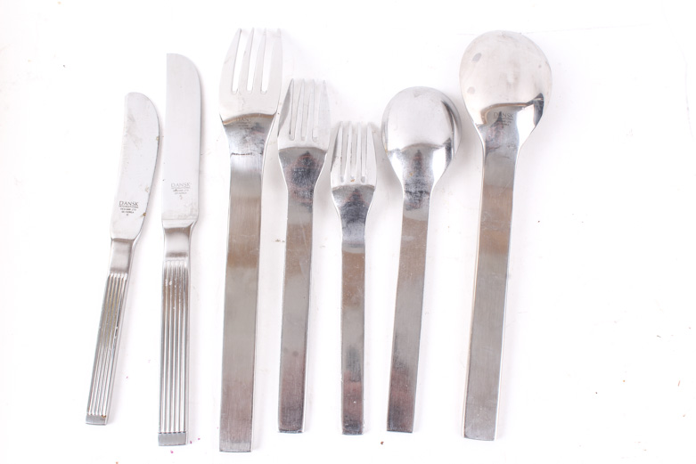 Dansk Stainless Steel Flatware Set