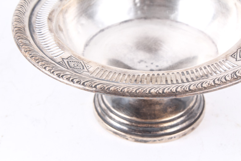 Weighted Sterling Silver Pedestal Bowl