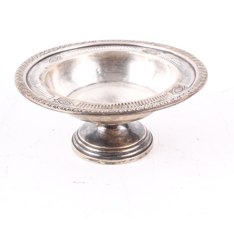 Weighted Sterling Silver Pedestal Bowl