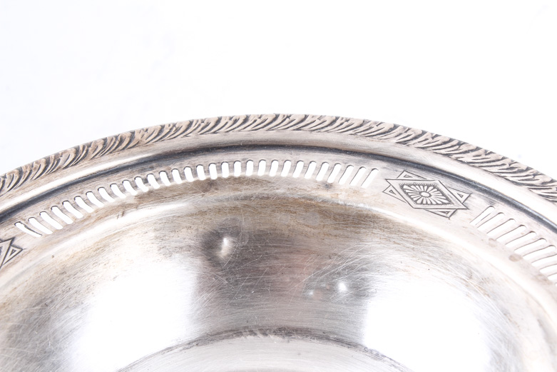 Weighted Sterling Silver Pedestal Bowl