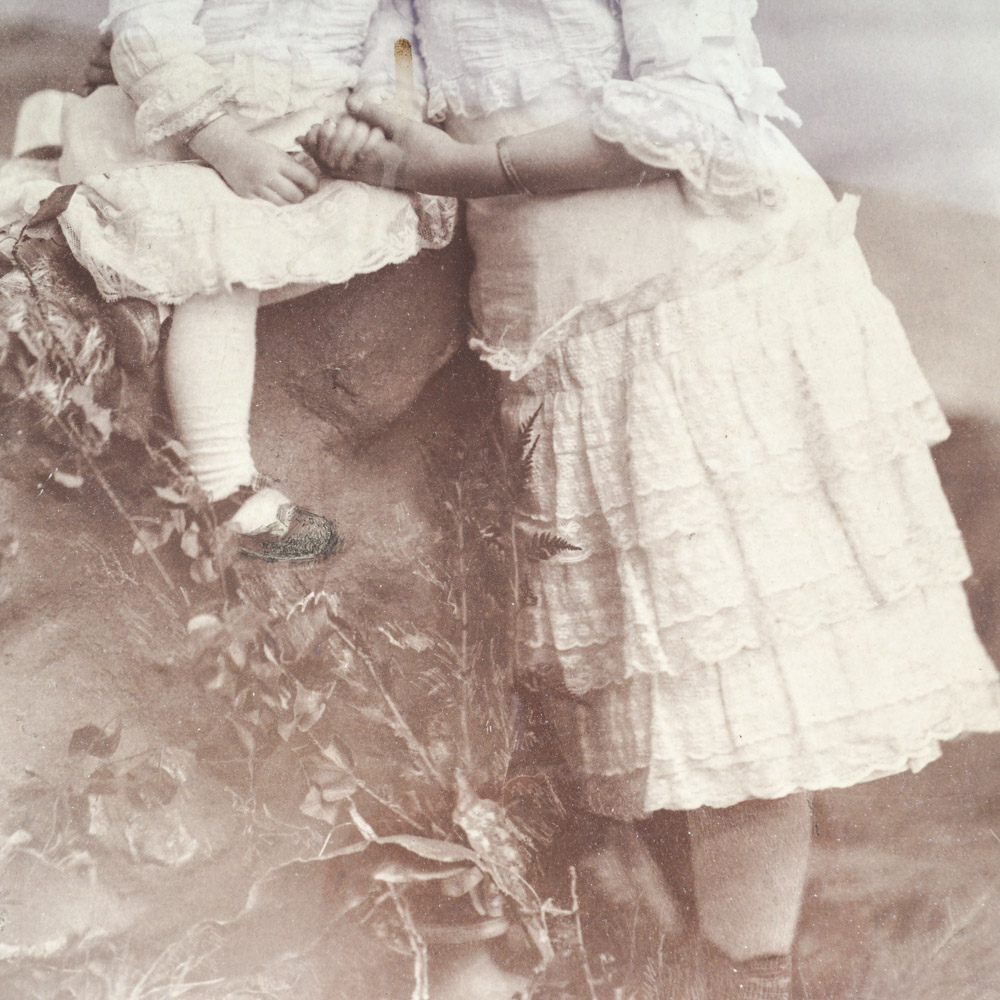 Selection of Antique Sepia Tone Family Portraits