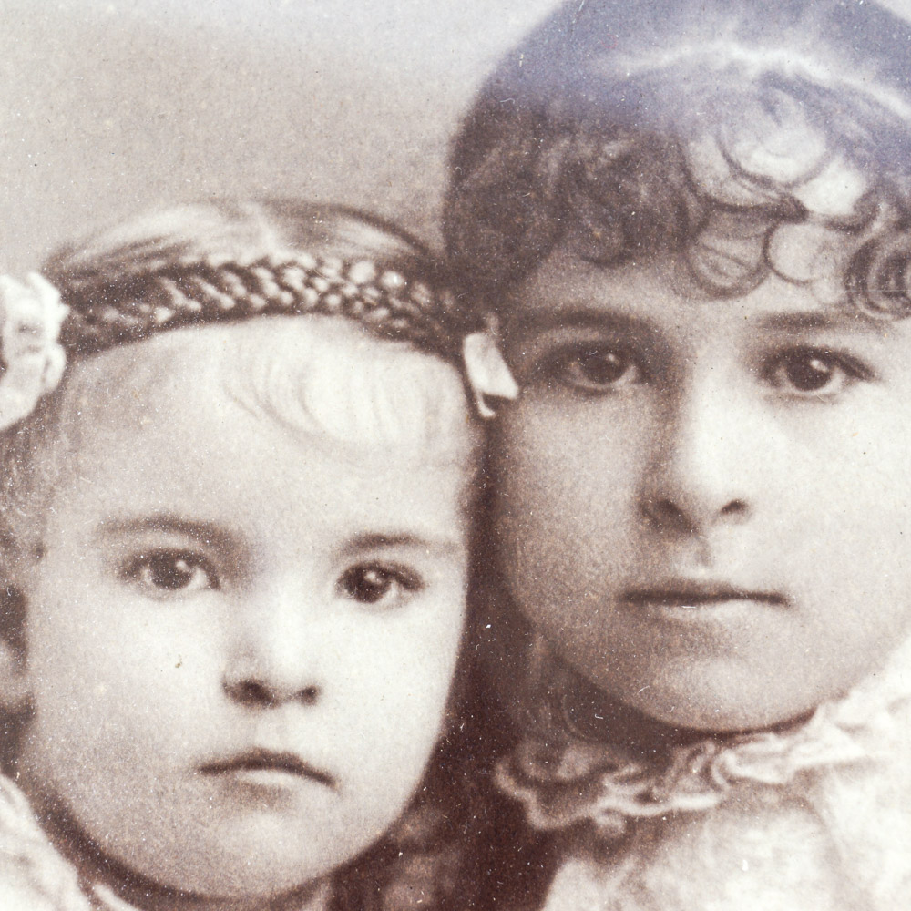 Selection of Antique Sepia Tone Family Portraits