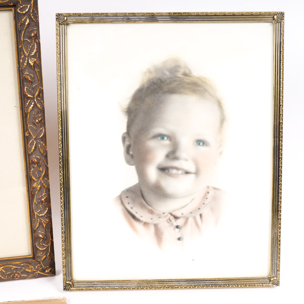 Selection of Antique Sepia Tone Family Portraits