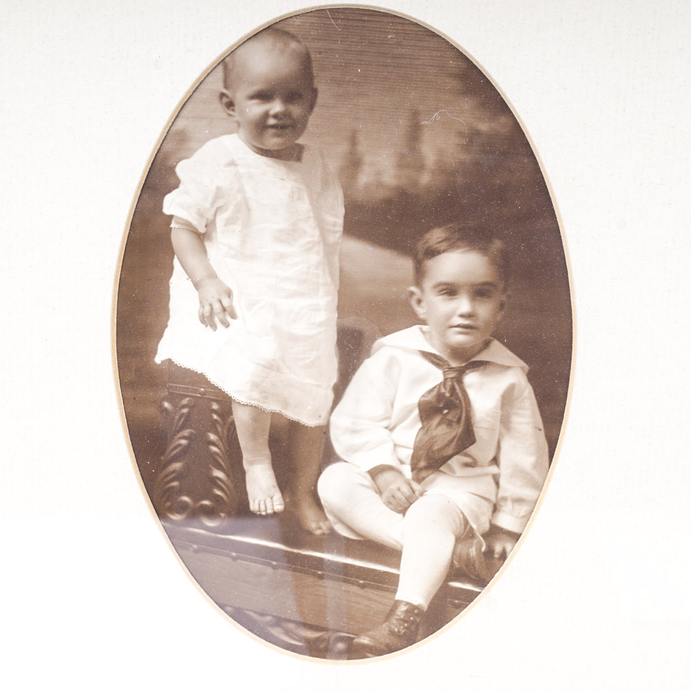 Selection of Antique Sepia Tone Family Portraits