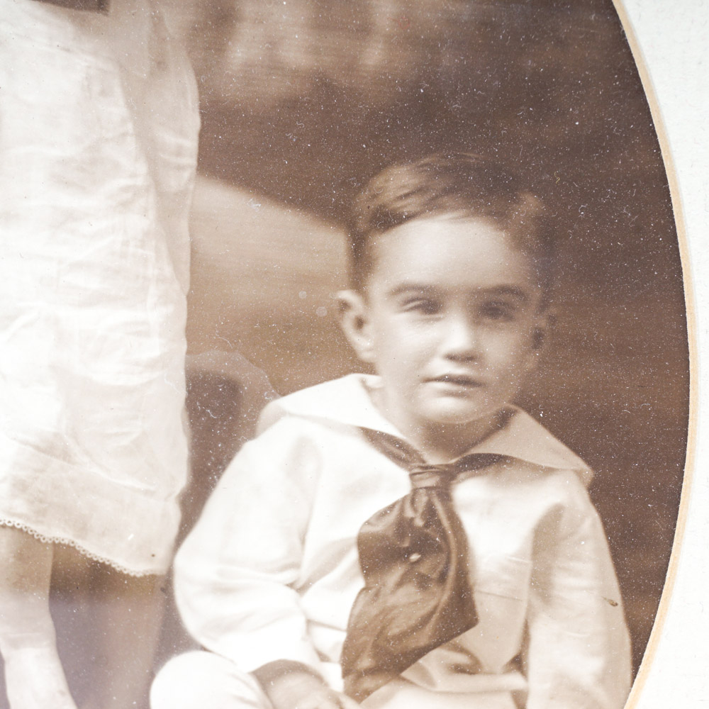 Selection of Antique Sepia Tone Family Portraits