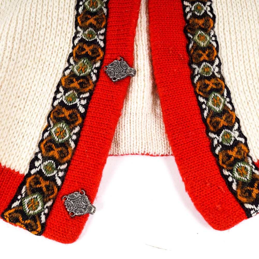 Vintage Norwegian "Gann Sporty" Wool Sweater