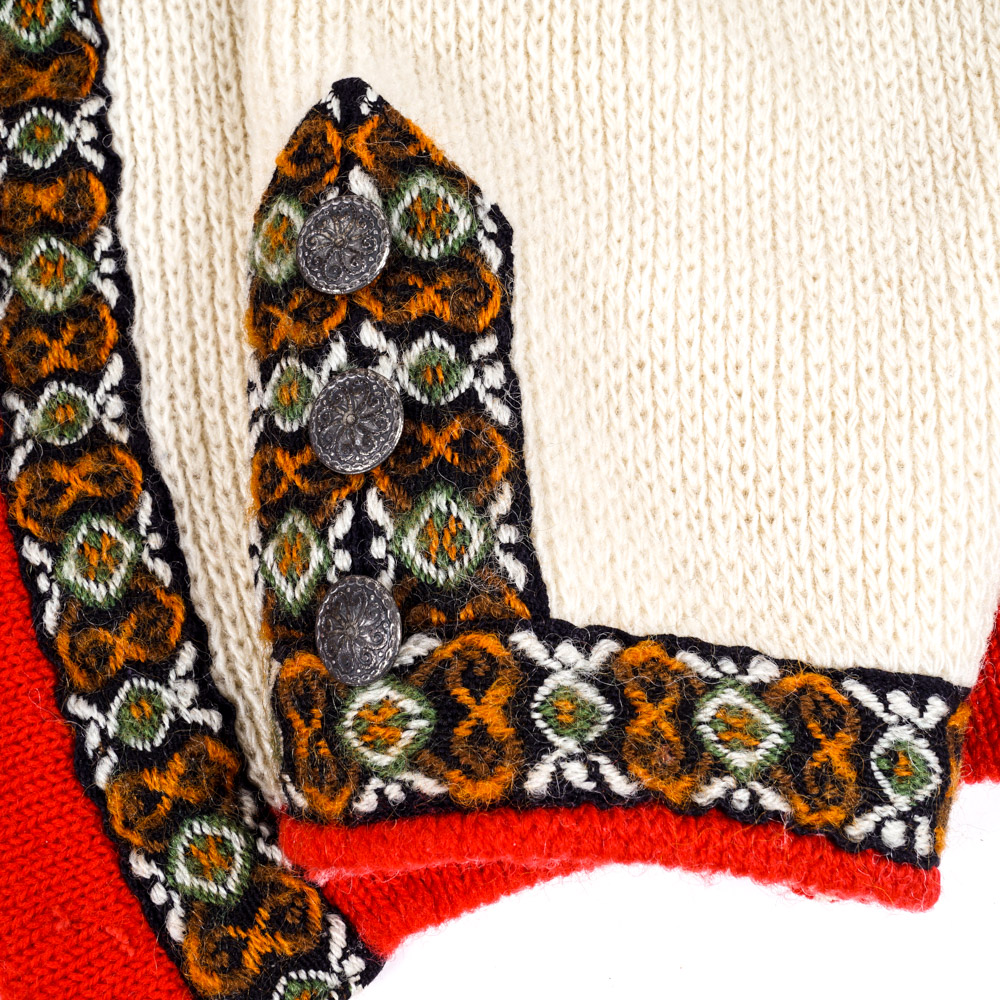 Vintage Norwegian "Gann Sporty" Wool Sweater