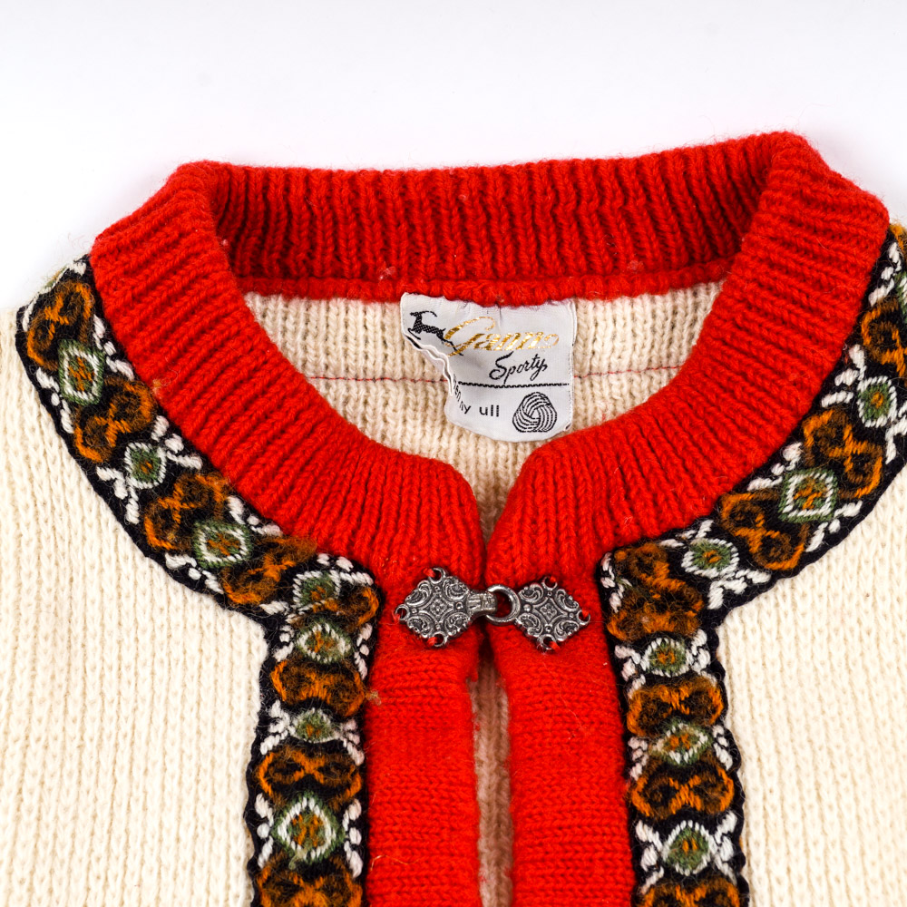 Vintage Norwegian "Gann Sporty" Wool Sweater