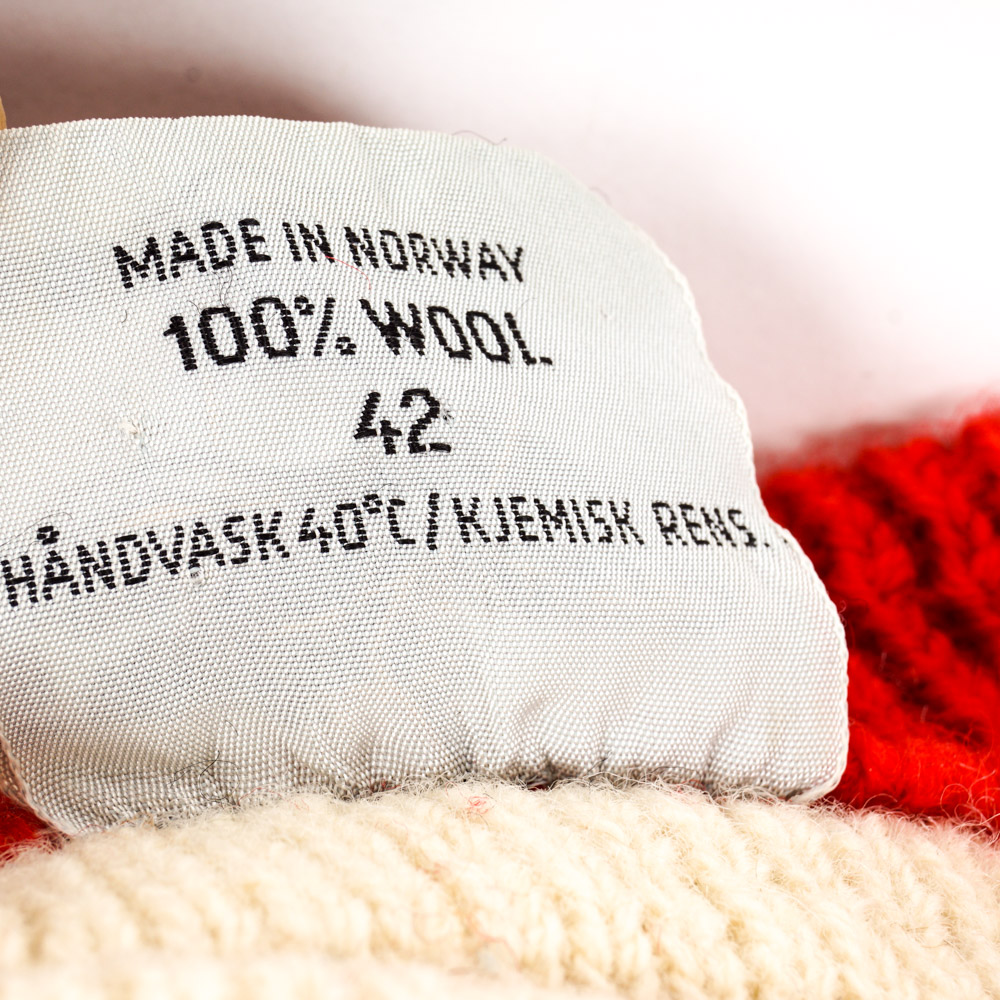 Vintage Norwegian "Gann Sporty" Wool Sweater