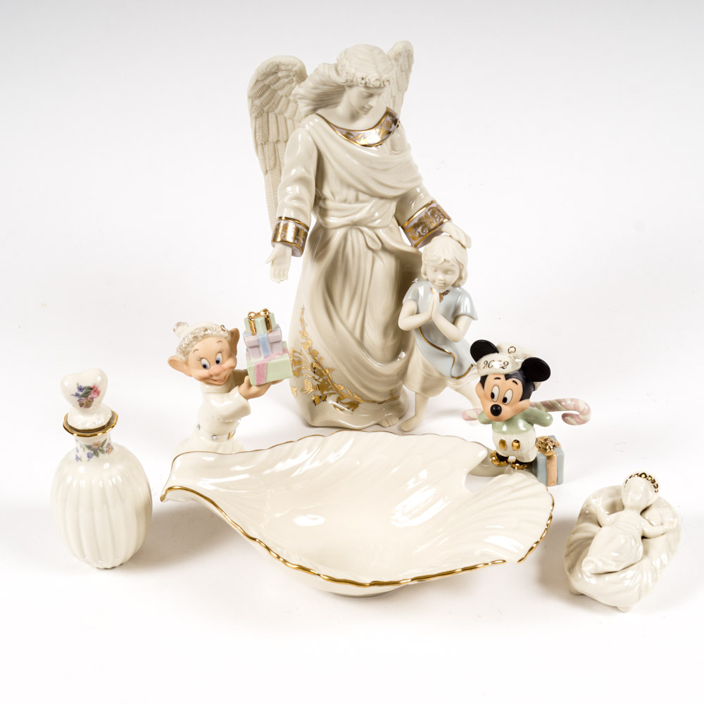 Collection of Lenox Figurines and Decor