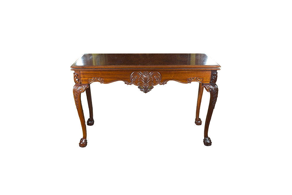 Chippendale Style Flip Top Game Table