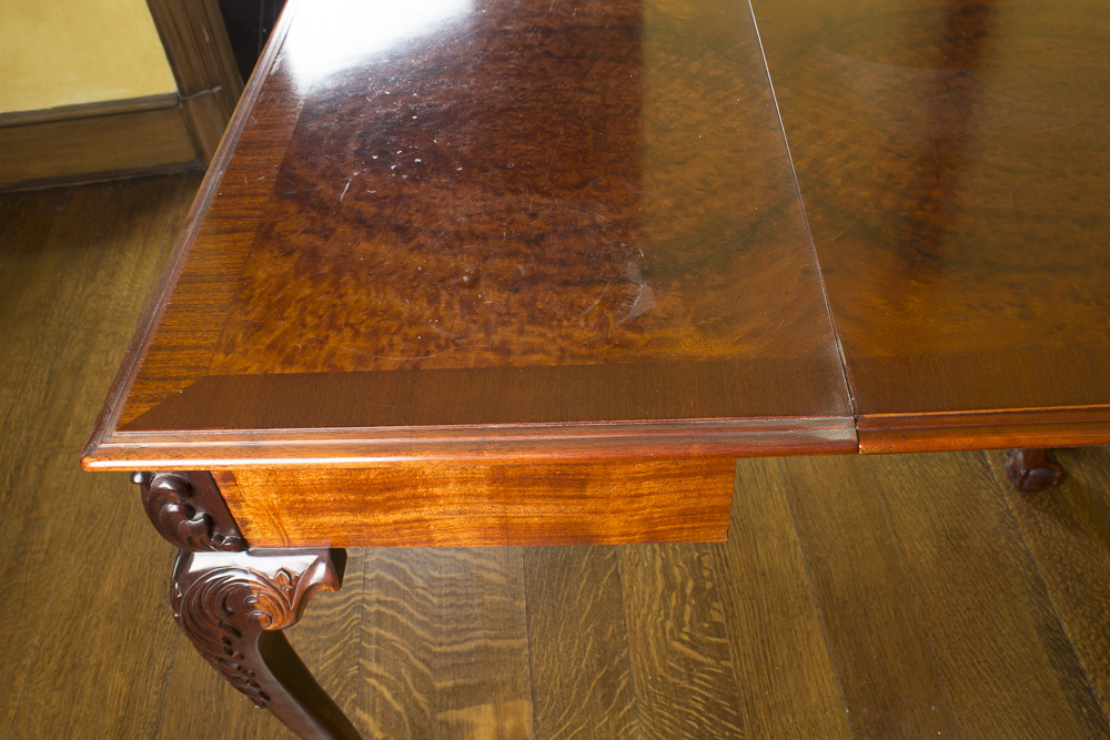 Chippendale Style Flip Top Game Table