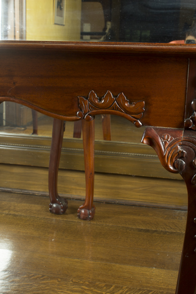 Chippendale Style Flip Top Game Table