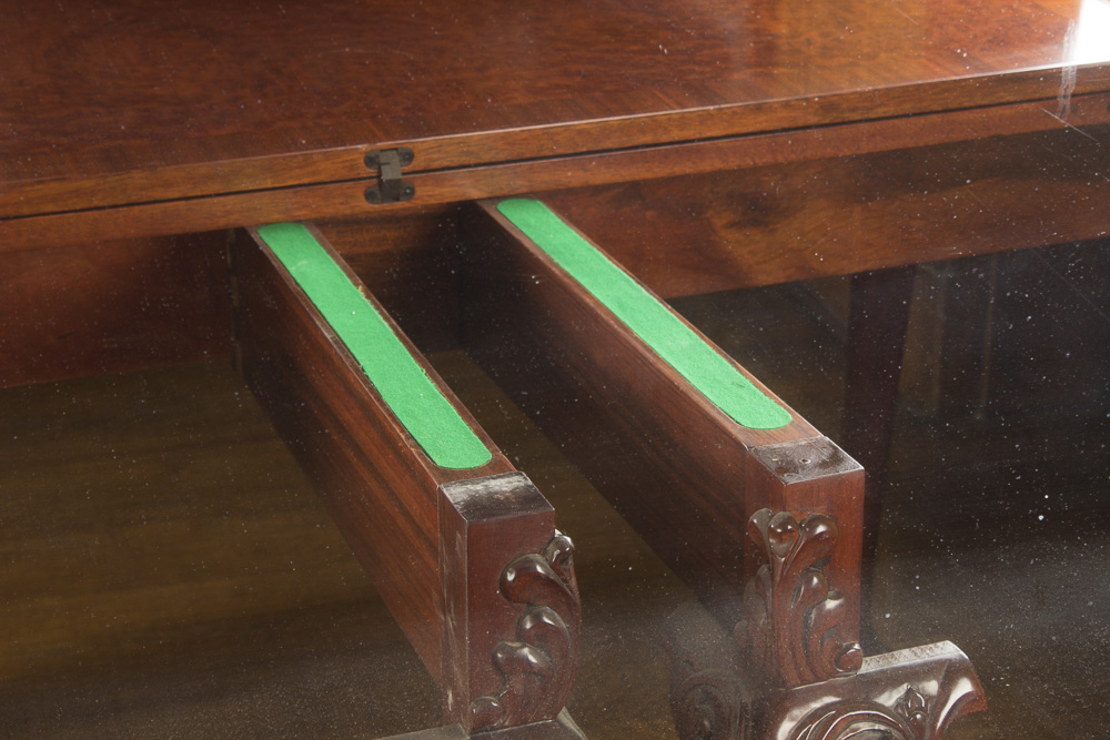 Chippendale Style Flip Top Game Table